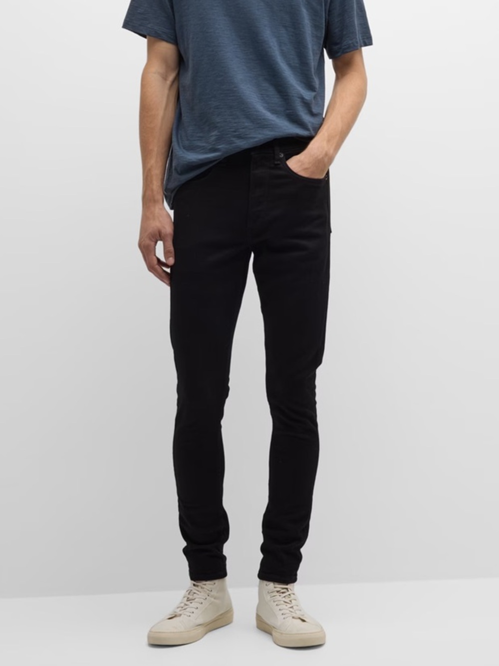 Rag & Bone Fit1 Extra Slim Jeans Button Fly Sz:34